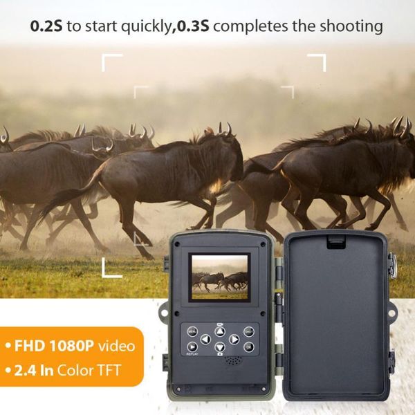 hunting trail camera night version wild cameras 16mp 1080p ip65 trap 0.3s trigger wildlife surveillance
hunting trail camera night version wild cameras 16mp 1080p ip65 trap 0.3s trigger wildlife surveillance