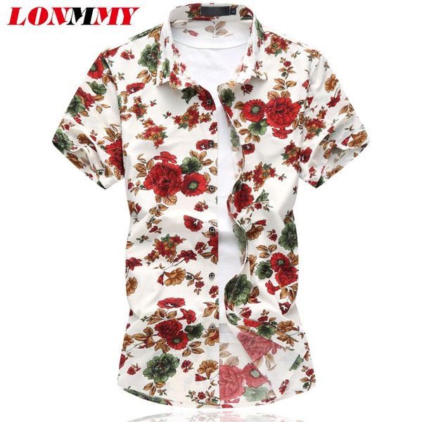 summer men shirt dress camisetas fashion flower mens shirts casual floral brand clothing short sleeves -6xl men's, White;black
summer men shirt dress camisetas fashion flower mens shirts casual floral brand clothing short sleeves -6xl men's, White;black