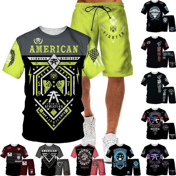 men's tracksuits suit short-sleeved t-shirt summer tide brand 2021 loose trend clothes a set of handsome, Gray
men's tracksuits suit short-sleeved t-shirt summer tide brand 2021 loose trend clothes a set of handsome, Gray