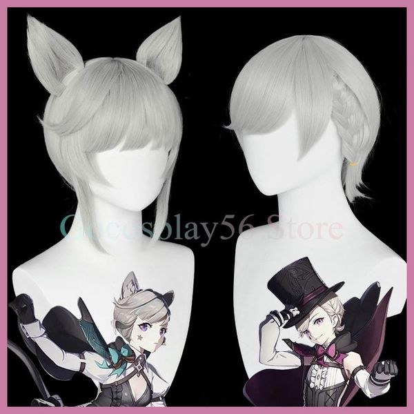 other event & party supplies genshin impact cosplay lyney wig lynette ears short braided heat resistant silver grey synthetic hair halloween
other event & party supplies genshin impact cosplay lyney wig lynette ears short braided heat resistant silver grey synthetic hair halloween