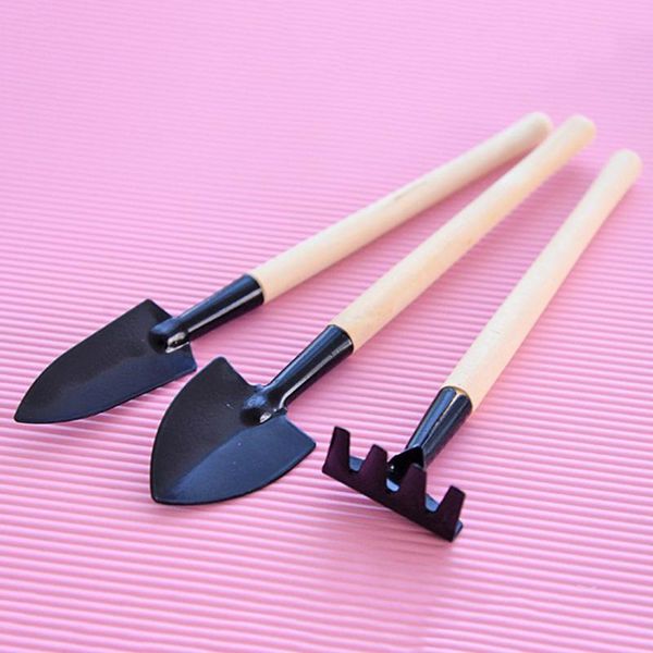 //3pcs/set mini garden tools plant shovel rake spade wood handle metal head kids ///////////// planters & pots
//3pcs/set mini garden tools plant shovel rake spade wood handle metal head kids ///////////// planters & pots