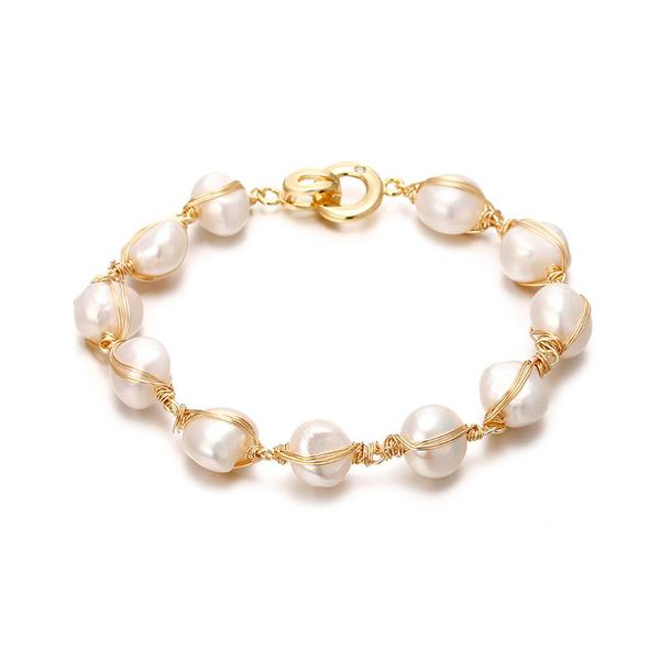 other bracelets original handmade 14k gold baroque natural freshwater pearl ladies bracelet promotion jewelry for women birthday gift, Golden;silver
other bracelets original handmade 14k gold baroque natural freshwater pearl ladies bracelet promotion jewelry for women birthday gift, Golden;silver