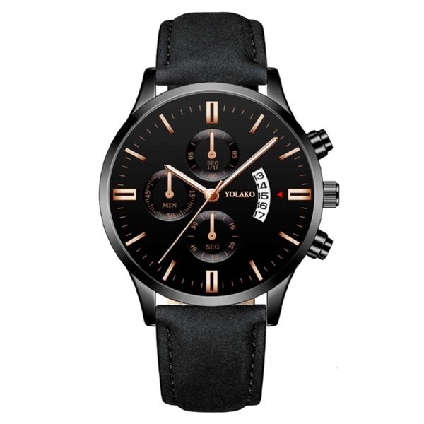 watch business fashion three eyes six pin calendar men's belt model, Slivery;brown
watch business fashion three eyes six pin calendar men's belt model, Slivery;brown