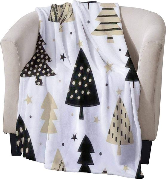 Seamless repeating pattern with Christmas trees in black and gold on Flannel Blanket Soft Throw Blanket Receiving Plush Blanket
Seamless repeating pattern with Christmas trees in black and gold on Flannel Blanket Soft Throw Blanket Receiving Plush Blanket