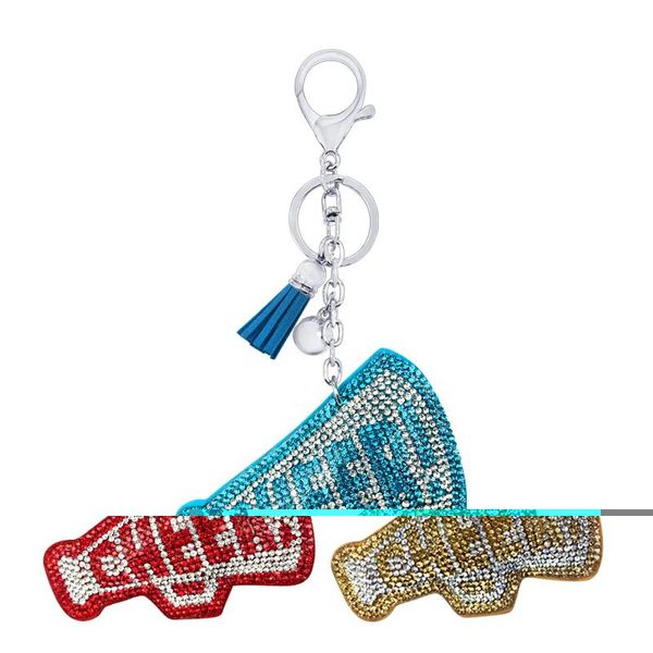 keychains creative korean flannel rhinestone cheer small trumpet keychain pendant fresh tassel car bag accessories, Silver
keychains creative korean flannel rhinestone cheer small trumpet keychain pendant fresh tassel car bag accessories, Silver