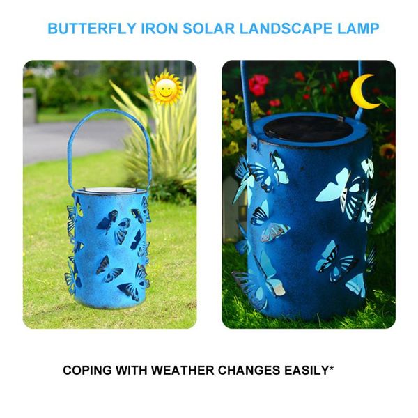 solar lamps led lantern light hollow butterfly projection wrought iron hanging waterproof garden yard art decor
solar lamps led lantern light hollow butterfly projection wrought iron hanging waterproof garden yard art decor