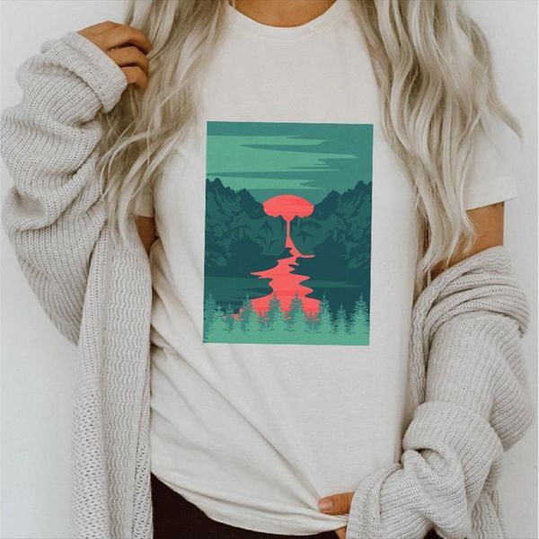 graphic lake wave trend women travel 90s spring summer printing clothes clothing tees print female t shirt, White
graphic lake wave trend women travel 90s spring summer printing clothes clothing tees print female t shirt, White
