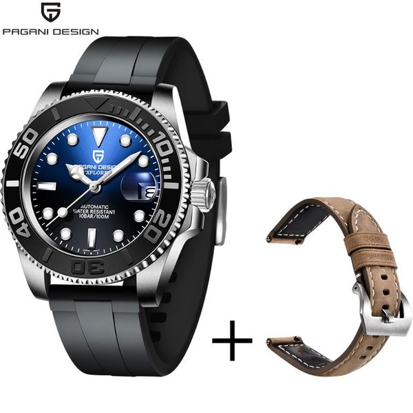 luxury men mechanical wrist watch stainless steel brand sapphire glass watches reloj hombre wristwatches, Slivery;brown
luxury men mechanical wrist watch stainless steel brand sapphire glass watches reloj hombre wristwatches, Slivery;brown