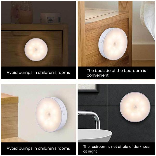 led rechargeable smart infrared sensor lamp human body induction night light bedside bedroom home corridor light usb type
led rechargeable smart infrared sensor lamp human body induction night light bedside bedroom home corridor light usb type