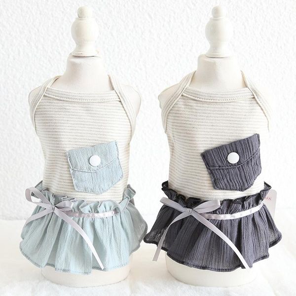 dog apparel striped bow pocket dress pet products summer 100% cotton clothing for dogs cats chihuahua teddy puppy clothes 2021
dog apparel striped bow pocket dress pet products summer 100% cotton clothing for dogs cats chihuahua teddy puppy clothes 2021