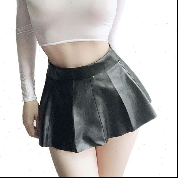 zipper open gothic black women skirts pleated pu faux leather a line ruffled mini club stage wear plus size
zipper open gothic black women skirts pleated pu faux leather a line ruffled mini club stage wear plus size