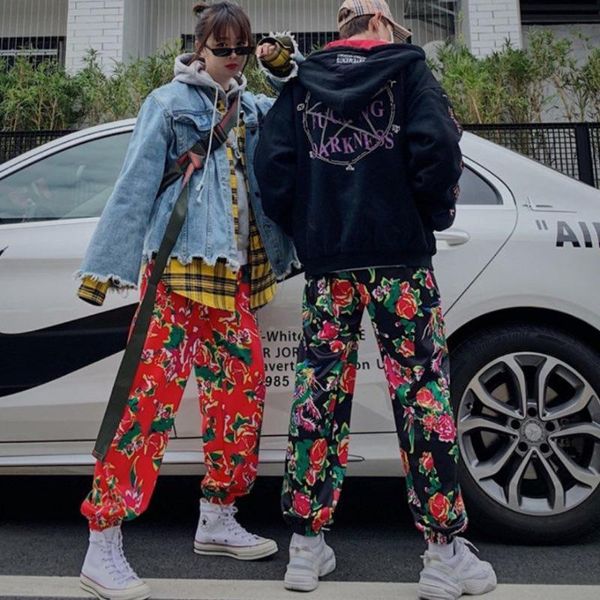 women's pants & capris chinese tradition color harem women man streetwear flower printing hip hop harajuku super casual, Black;white
women's pants & capris chinese tradition color harem women man streetwear flower printing hip hop harajuku super casual, Black;white