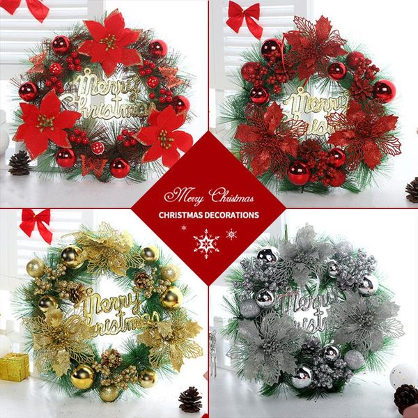 decorative flowers & wreaths 250mm round christmas garland door hanging wreath decoration xmas tree ornaments festival holiday wedding home
decorative flowers & wreaths 250mm round christmas garland door hanging wreath decoration xmas tree ornaments festival holiday wedding home