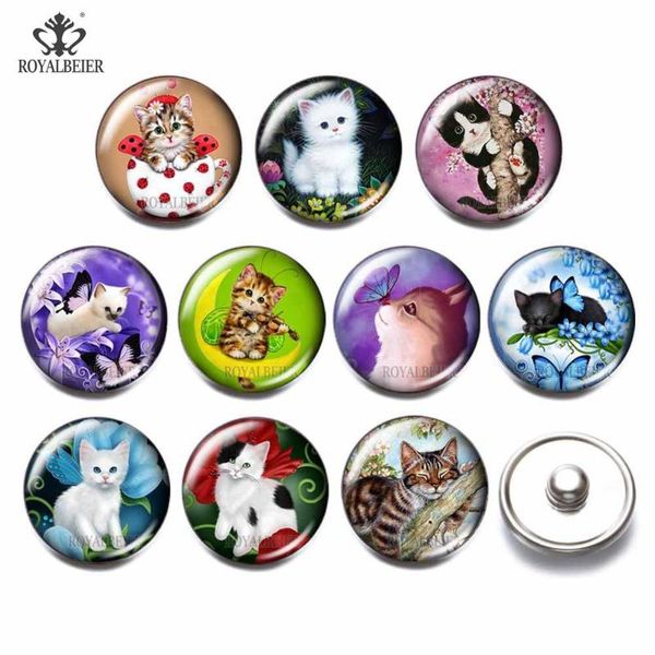 charm bracelets royalbeier 10pcs diy snap button bracelet jewelry women accessories glass and cat pictures&snap buttons 18mm, Golden;silver
charm bracelets royalbeier 10pcs diy snap button bracelet jewelry women accessories glass and cat pictures&snap buttons 18mm, Golden;silver