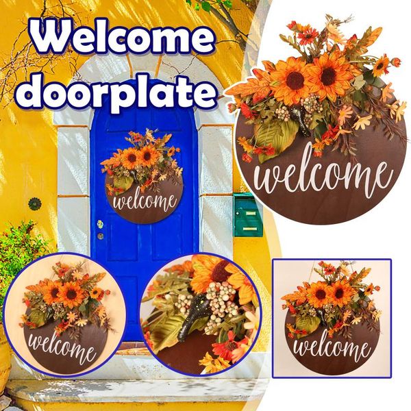 decorative flowers & wreaths welcome wreath hanging ornament wooden pendant hello door decor sign sunflowers and chrysanthemums home
decorative flowers & wreaths welcome wreath hanging ornament wooden pendant hello door decor sign sunflowers and chrysanthemums home