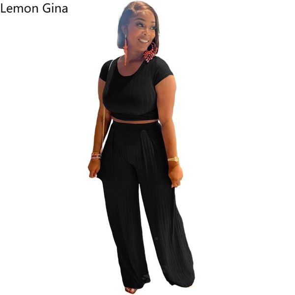 women's two piece pants lemon gina big pit strip leisure two-piece set, White
women's two piece pants lemon gina big pit strip leisure two-piece set, White