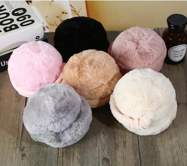 berets the hamburger folding female warm earmuffs carry men's and women's solid color winter cold antie oversized plush, Blue;gray
berets the hamburger folding female warm earmuffs carry men's and women's solid color winter cold antie oversized plush, Blue;gray