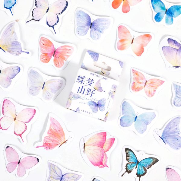 46 pcs/pack colourful butterfly stationery sticker planner scrapbooking diary deco school office supplies kawaii stickers
46 pcs/pack colourful butterfly stationery sticker planner scrapbooking diary deco school office supplies kawaii stickers