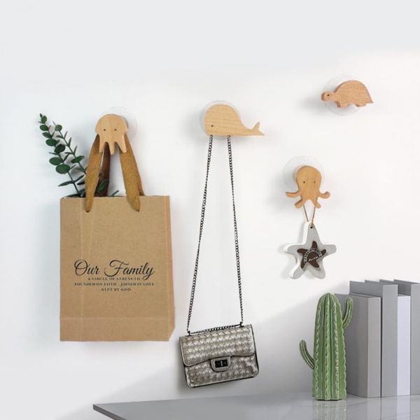 hooks & rails 1pc natural oak wood solid hook cute animal home decor wall key holder nordic modern storage hanger
hooks & rails 1pc natural oak wood solid hook cute animal home decor wall key holder nordic modern storage hanger