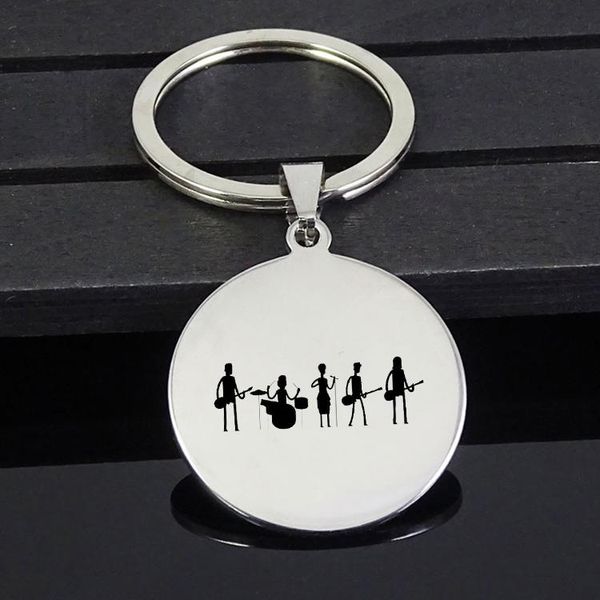 keychains personality band keychain listing stainless steel jewelry music fans yp7426, Silver
keychains personality band keychain listing stainless steel jewelry music fans yp7426, Silver