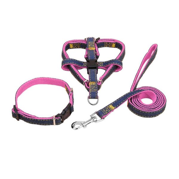 dog collars & leashes comfortable pet nylon harness 3pcs/set adjustable leash traction belt rope accessories
dog collars & leashes comfortable pet nylon harness 3pcs/set adjustable leash traction belt rope accessories
