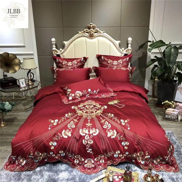 bedding sets luxury european wedding set 1000tc egyptian cotton gold flowers embroidery duvet cover bed linen fitted sheet pillowcase
bedding sets luxury european wedding set 1000tc egyptian cotton gold flowers embroidery duvet cover bed linen fitted sheet pillowcase
