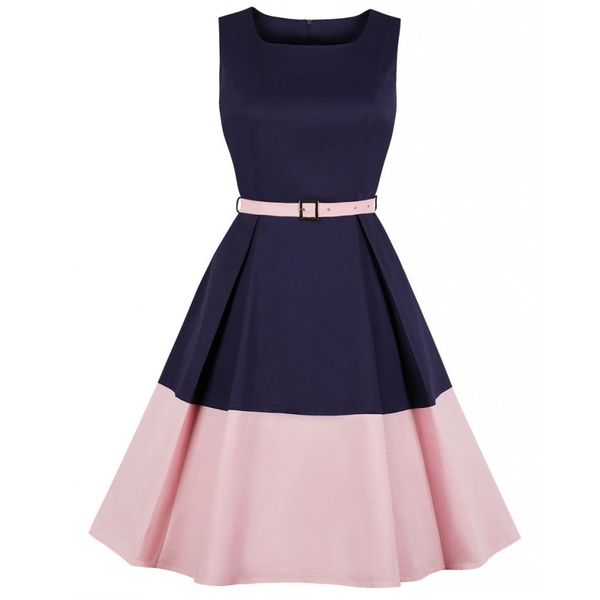 dresses multiple colour women retro elegant square collar patchwork sleeveless vintage dress rockabilly summer vestidos de festa, Black;gray
dresses multiple colour women retro elegant square collar patchwork sleeveless vintage dress rockabilly summer vestidos de festa, Black;gray
