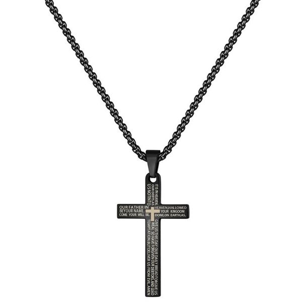 pendant necklaces boeycjr classic bible pattern cross necklace&pendant fashion jewelry hiphop punk necklace for men or women, Silver
pendant necklaces boeycjr classic bible pattern cross necklace&pendant fashion jewelry hiphop punk necklace for men or women, Silver