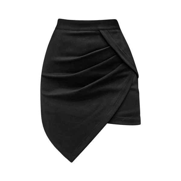 skirts chic fashion asymmetric one step women high waist pleated slim tight skirt female, Black
skirts chic fashion asymmetric one step women high waist pleated slim tight skirt female, Black