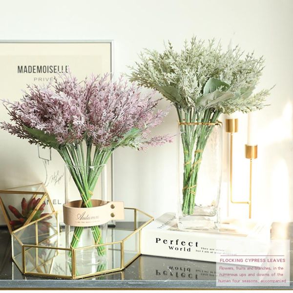 12pcs artificial plant bouquet wedding decor fake silk green plants leaves artificials flowers wall home micro landscape decorative & wreath
12pcs artificial plant bouquet wedding decor fake silk green plants leaves artificials flowers wall home micro landscape decorative & wreath
