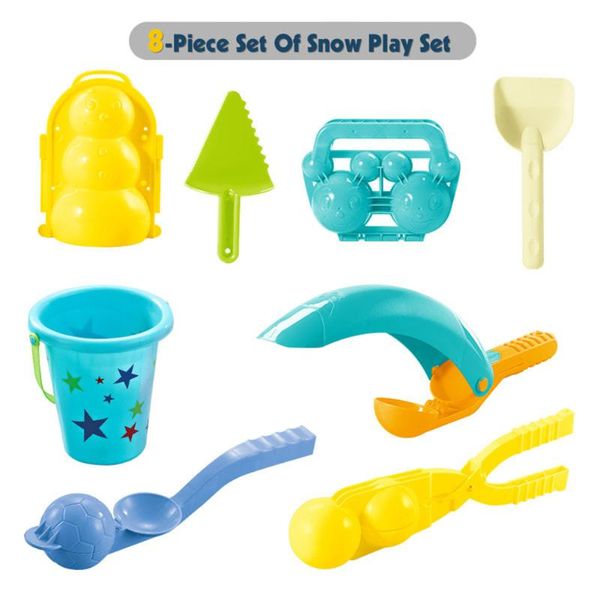 party favor random color plastic double snowball making clamp kids toys outdoor playing snow clips durable throwing mold toys#20
party favor random color plastic double snowball making clamp kids toys outdoor playing snow clips durable throwing mold toys#20