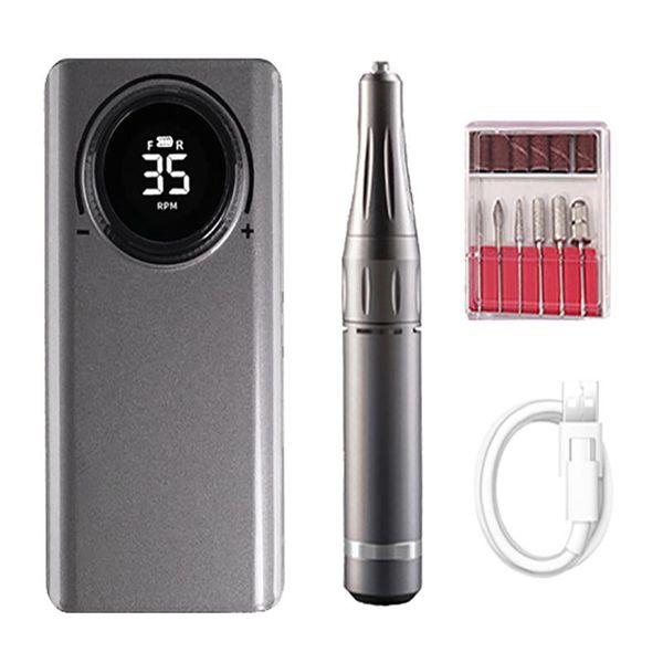nail drill & accessories 35000 rpm rechargeable cordless nails pen apparatus electric lcd screen power bank function art tool
nail drill & accessories 35000 rpm rechargeable cordless nails pen apparatus electric lcd screen power bank function art tool