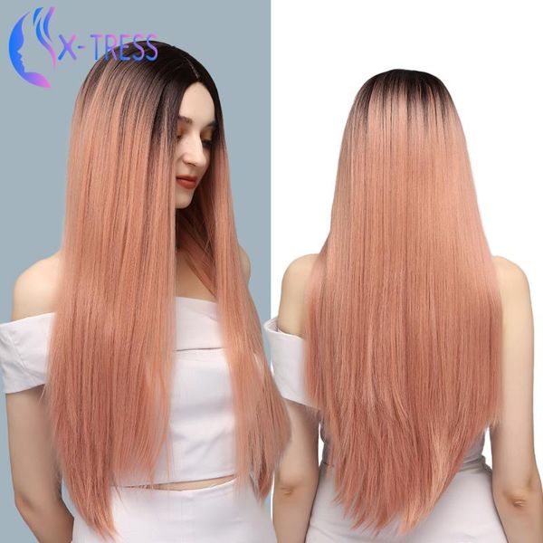 synthetic wigs highlight pink long straight wig lolita 28inch for women cosplay heat resistant fiber x-tress, Black
synthetic wigs highlight pink long straight wig lolita 28inch for women cosplay heat resistant fiber x-tress, Black