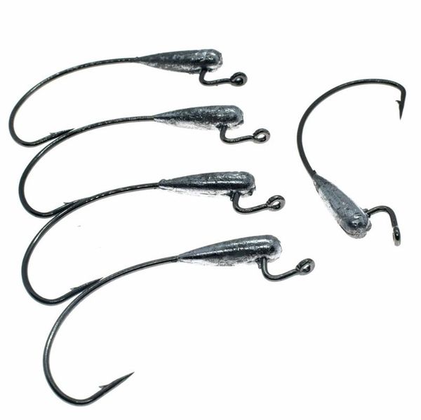 5pcs/lot wide gap offset hooks 2g/3.5g lead fishing worm softbait weedless for texas rig
5pcs/lot wide gap offset hooks 2g/3.5g lead fishing worm softbait weedless for texas rig