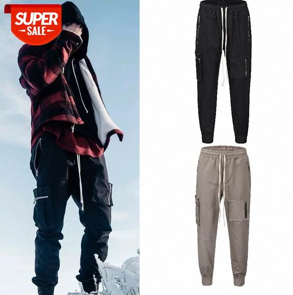 street ins hip hop multi-pocket tooling drawstring sports trousers ankle buckle #ek3w, Black
street ins hip hop multi-pocket tooling drawstring sports trousers ankle buckle #ek3w, Black