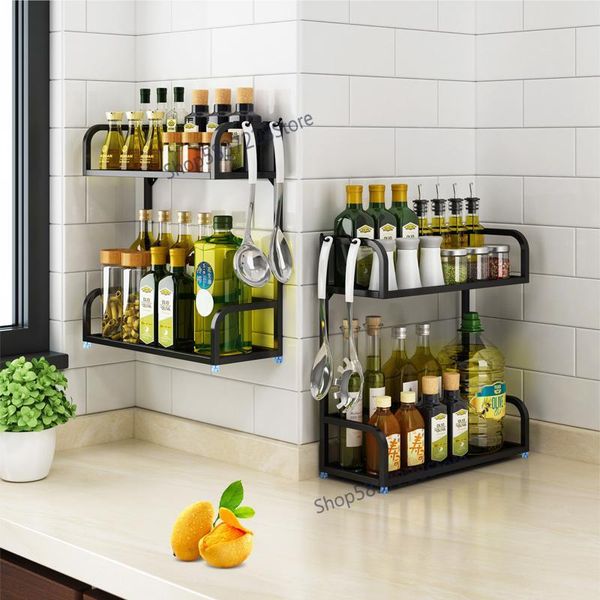 kitchen storage & organization spice rack counterspace-saving oil, salt, sauce and vinegar box bottle double condiment shelf
kitchen storage & organization spice rack counterspace-saving oil, salt, sauce and vinegar box bottle double condiment shelf