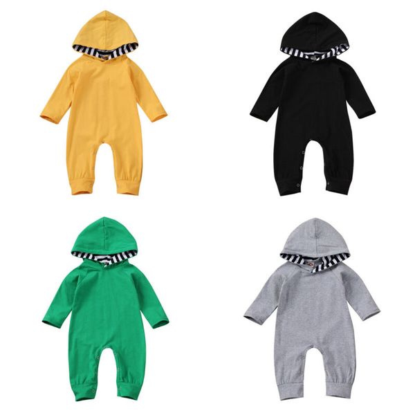 newborn baby infant boy girl rompers striped hooded long sleeve autumn jumpsuit outfits clothes new, White
newborn baby infant boy girl rompers striped hooded long sleeve autumn jumpsuit outfits clothes new, White