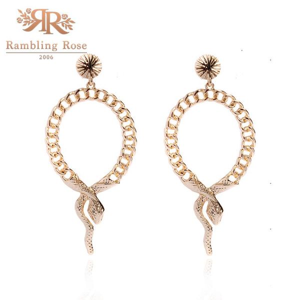 trendy fashion snake earrings women gold color statement big large dangle drop for european punk jewelry & chandelier, Silver 
trendy fashion snake earrings women gold color statement big large dangle drop for european punk jewelry & chandelier, Silver