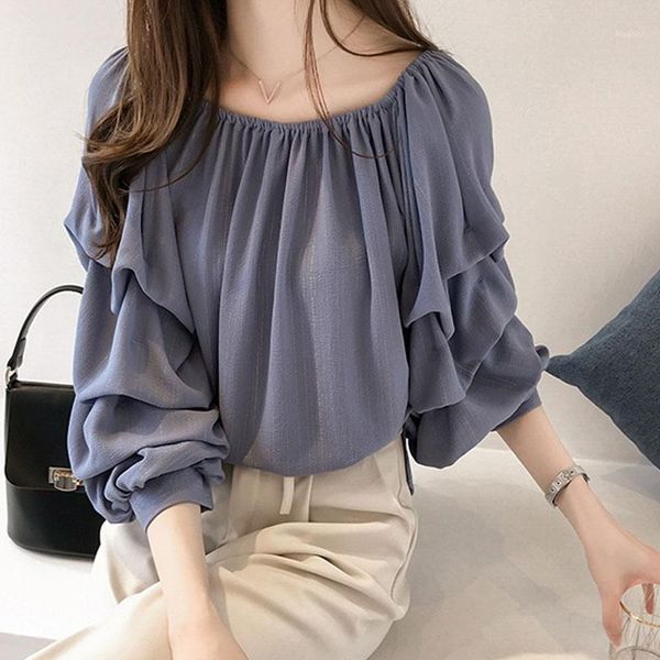 fashion woman blouses plus size shirt women blusa feminina ladies blouse casual solid color o-neck cothing female women's & shirts, White
fashion woman blouses plus size shirt women blusa feminina ladies blouse casual solid color o-neck cothing female women's & shirts, White