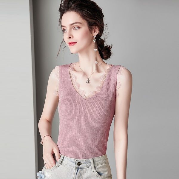 camis sleeveless short knit low waist jersey tight v-neck small camisole women's 2021 fashion style, White
camis sleeveless short knit low waist jersey tight v-neck small camisole women's 2021 fashion style, White