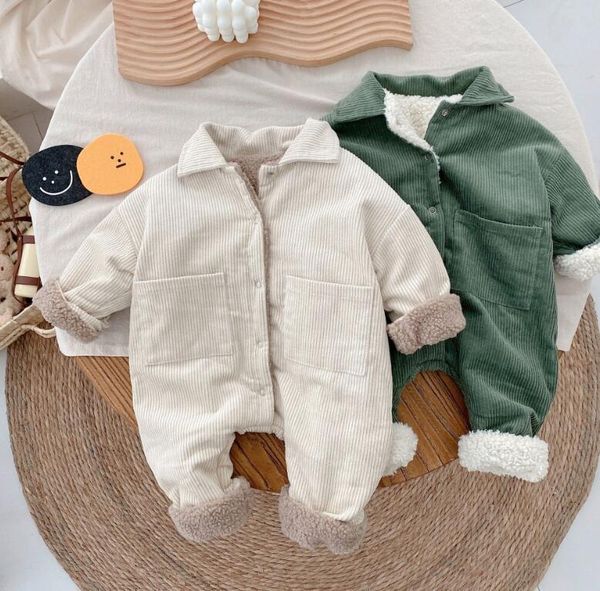 rompers 2021 boys girls thicken corduroy romper cotton winter full sleeve fashion babys jumpsuit 6-24 month wd620, Blue
rompers 2021 boys girls thicken corduroy romper cotton winter full sleeve fashion babys jumpsuit 6-24 month wd620, Blue