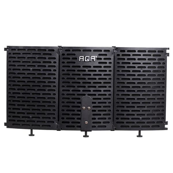 microphone isolation cover-black foldable, wind screen for recording studio equipment, foldable noise reduction mask golf training aids
microphone isolation cover-black foldable, wind screen for recording studio equipment, foldable noise reduction mask golf training aids