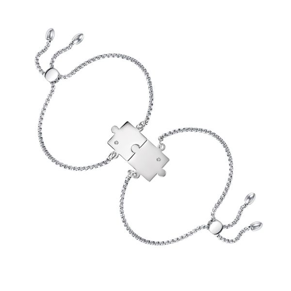 link chain charm couples bracelets sliver plated jewelry adjustable opening girls valentines day gifts, Golden;silver
link chain charm couples bracelets sliver plated jewelry adjustable opening girls valentines day gifts, Golden;silver