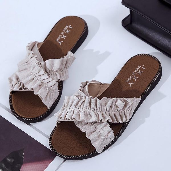slippers summer style flat sandals women's fashion casual outer wear slipper womens, Black
slippers summer style flat sandals women's fashion casual outer wear slipper womens, Black