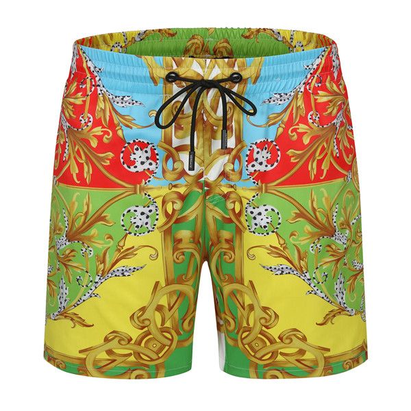 2021 summer men's new elastic waist drawstring five-point shorts high-quality quick-drying printed casual beach pants, White;black
2021 summer men's new elastic waist drawstring five-point shorts high-quality quick-drying printed casual beach pants, White;black