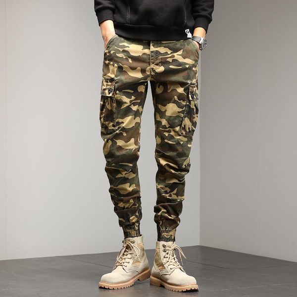 men's pants cargo cotton men camouflage jogger straight trousers military casual pant male army, Black
men's pants cargo cotton men camouflage jogger straight trousers military casual pant male army, Black