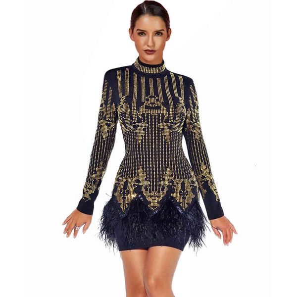 dresses high-necked gold straddle long-neck mini strass plume bodycon dress fly19243-gold 3l3b, Black;gray
dresses high-necked gold straddle long-neck mini strass plume bodycon dress fly19243-gold 3l3b, Black;gray