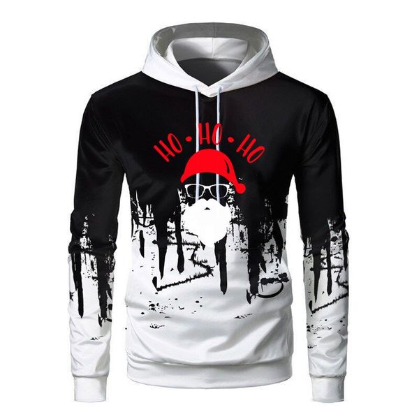 new autumn/ winter men hoodie christmas cute cartoon santa ho ho long sleeved hoodies sweatshirt fashion pocket pullover 4xl, Black
new autumn/ winter men hoodie christmas cute cartoon santa ho ho long sleeved hoodies sweatshirt fashion pocket pullover 4xl, Black