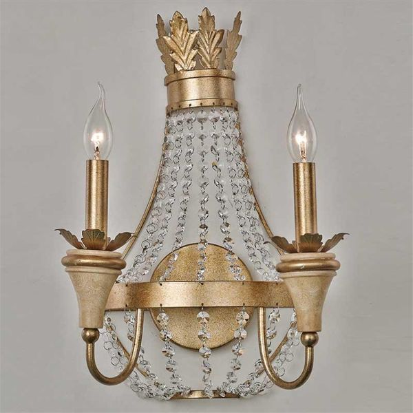 american crystal gold candlestick wall lamps bedroom mirror headlight living room iron double head sconces lights fixtures
american crystal gold candlestick wall lamps bedroom mirror headlight living room iron double head sconces lights fixtures
