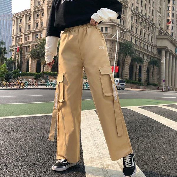 women's pants & capris high waist joggers women casual streetwear harajuku loose cargo female fashion japan style sweatpants trouser, Black;white
women's pants & capris high waist joggers women casual streetwear harajuku loose cargo female fashion japan style sweatpants trouser, Black;white
